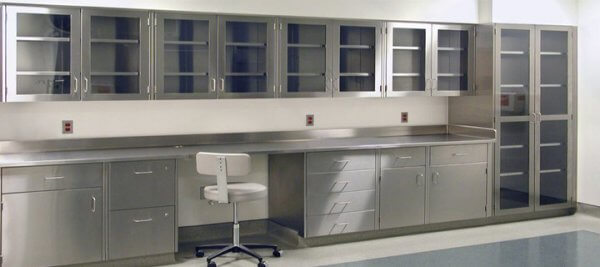 کابینت استیل برای آزمایشگاه 