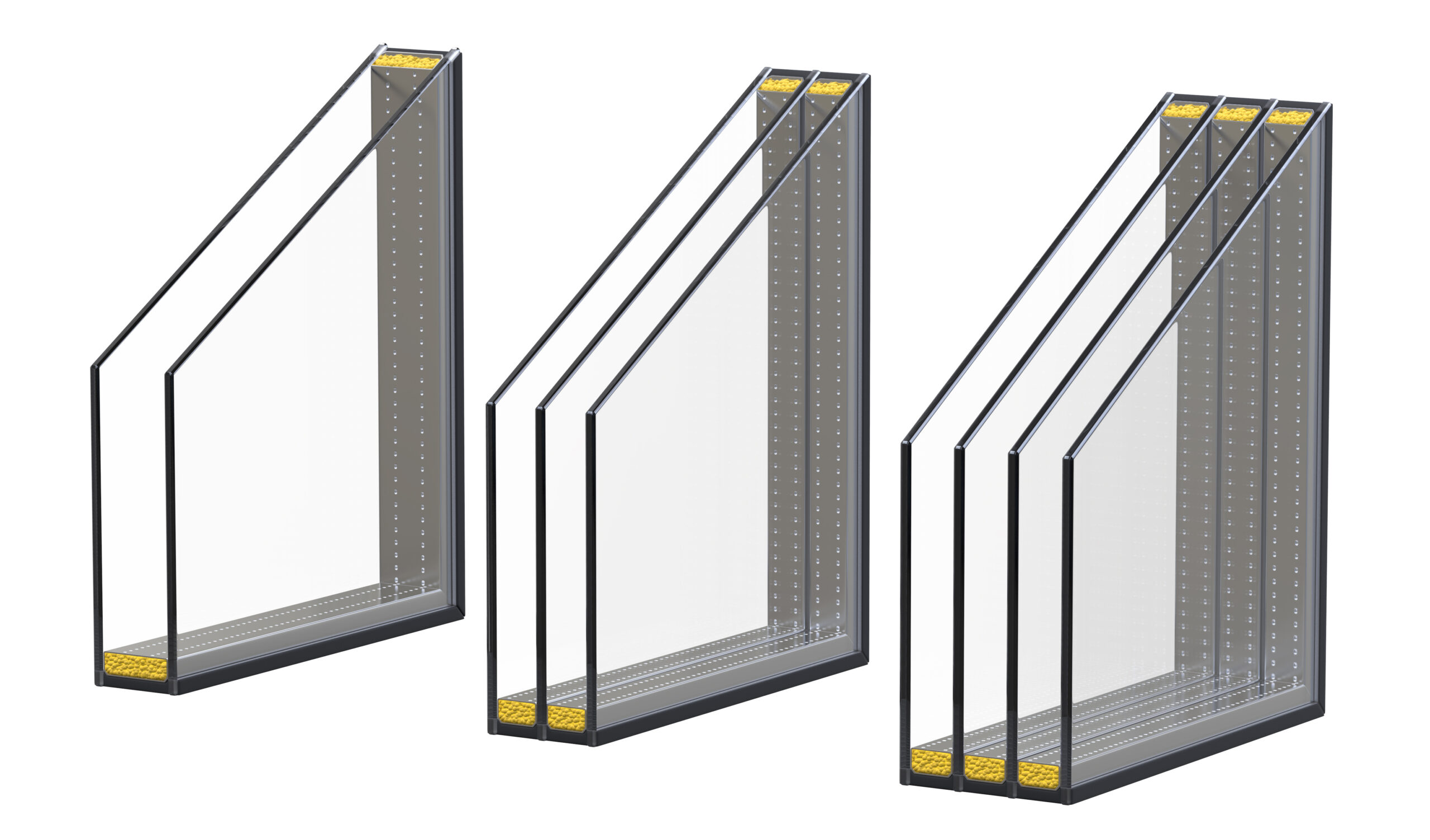 انواع مدل پنجره چند جداره