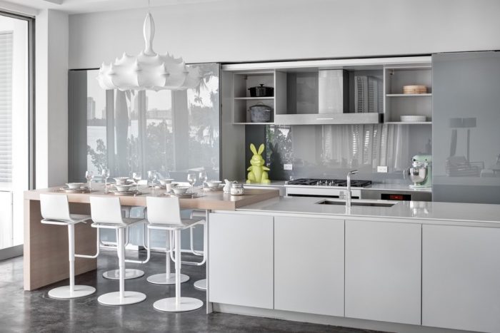 کابینت آشپزخانه سفید، مدل های شیک از یک رنگ دوستداشتنی کابینت