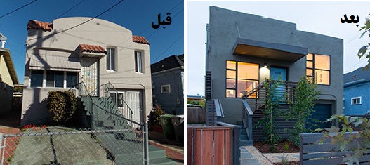 15 مدل بازسازی نمای ساختمان | تصاویر قبل و بعد از بازسازی