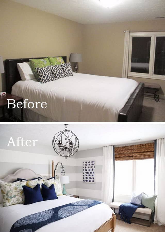 قبل و بعد از بازسازی اتاق خواب (1)