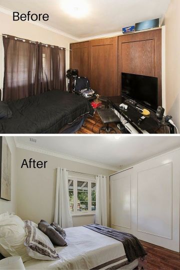 مراحل بازسازی اتاق خواب (1)