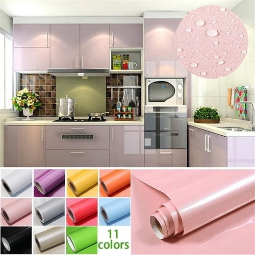 روکش کابینت آشپزخانه با رنگ‌های مختلف